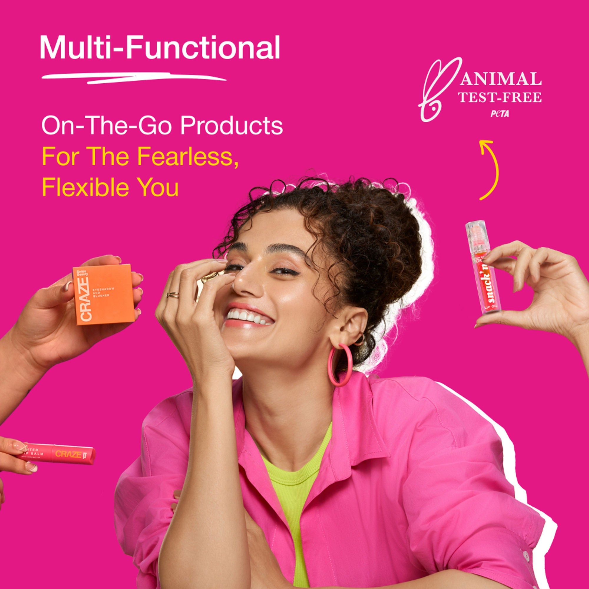 Swiss Beauty Craze Snack'N Nourishing Lip Oil - 1. Cinnamon Roll