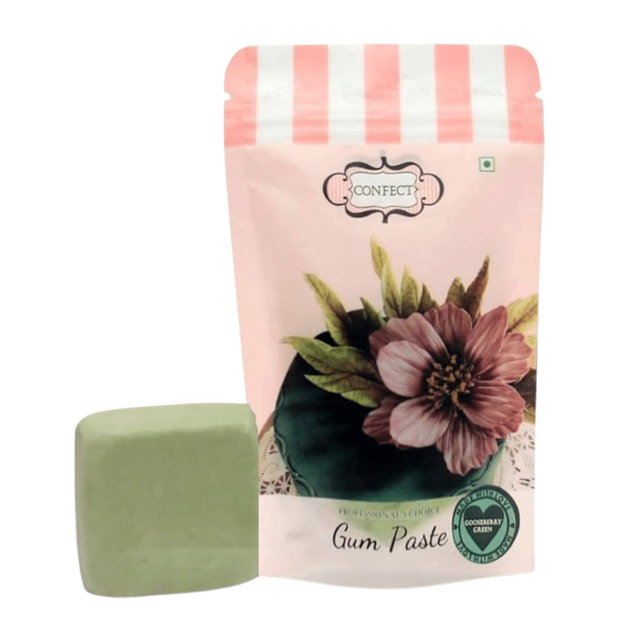 Confect Gooseberry Green | Edible Gum paste