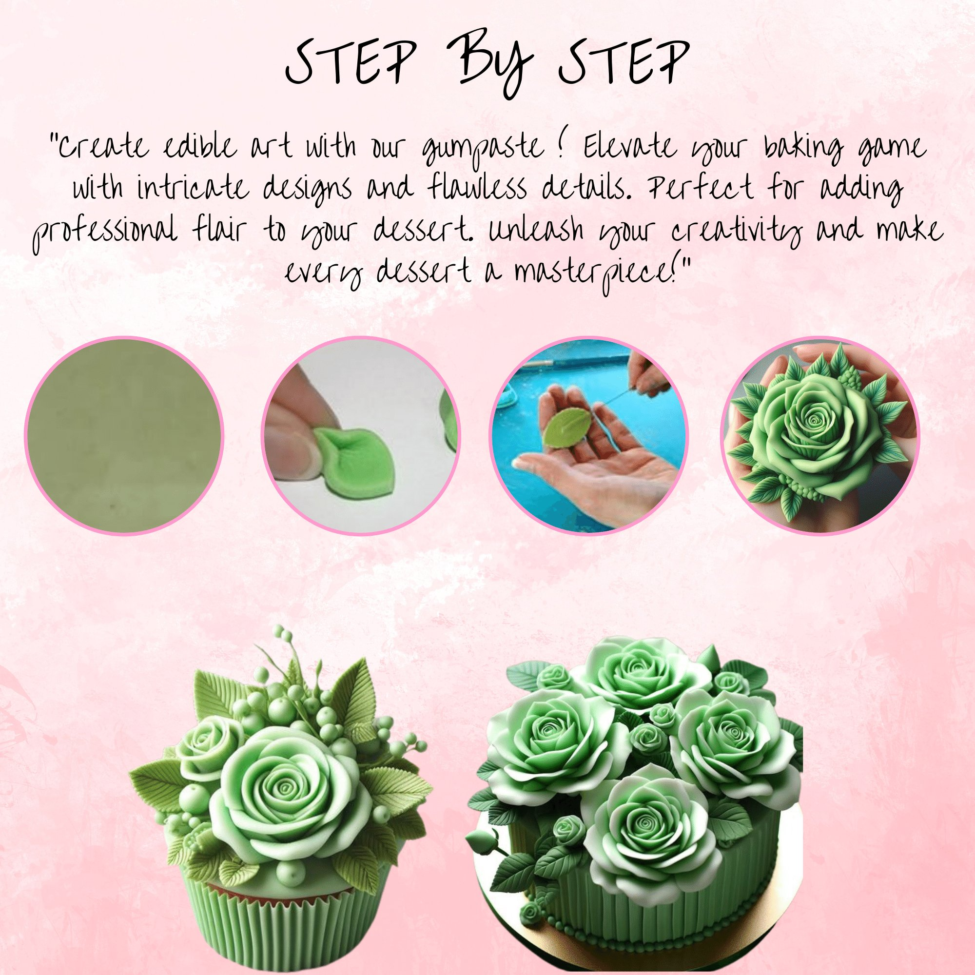 Confect Gooseberry Green | Edible Gum paste