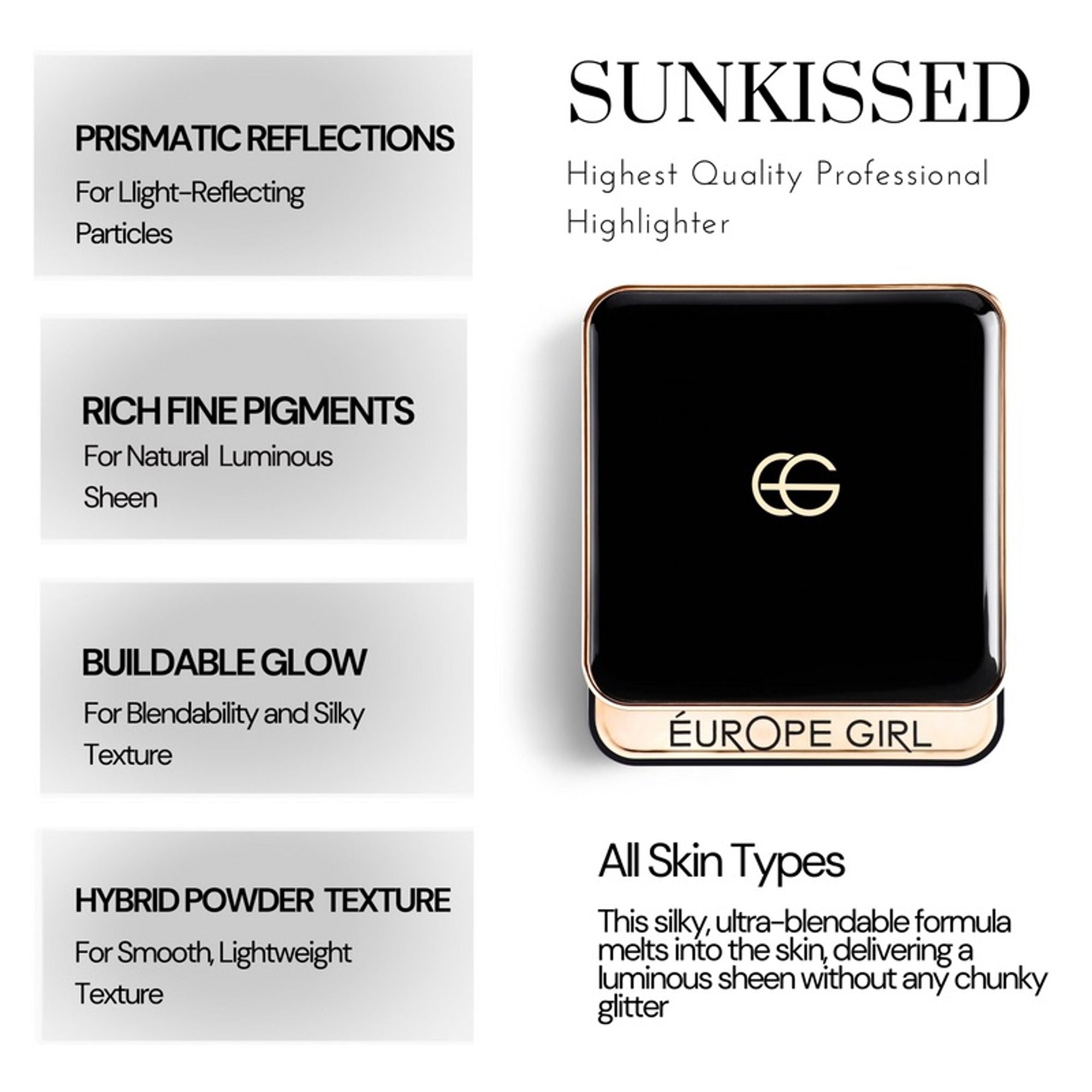 Europe Girl Sun-Kissed Highlighter - EG-06 Radiant Glow