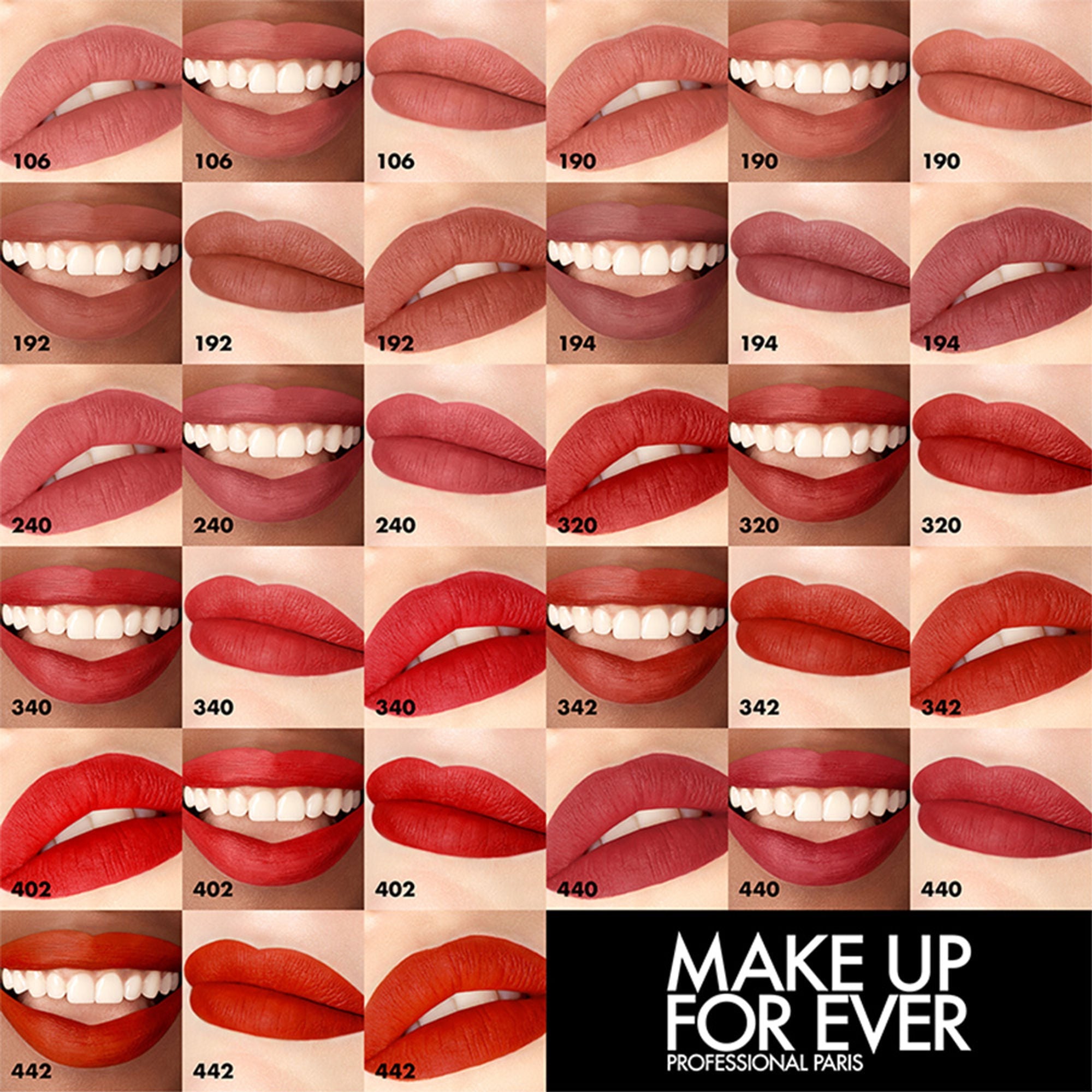 MAKE UP FOR EVER Rouge Artist For Ever Matte - Always Au Naturel- Peachy Nude