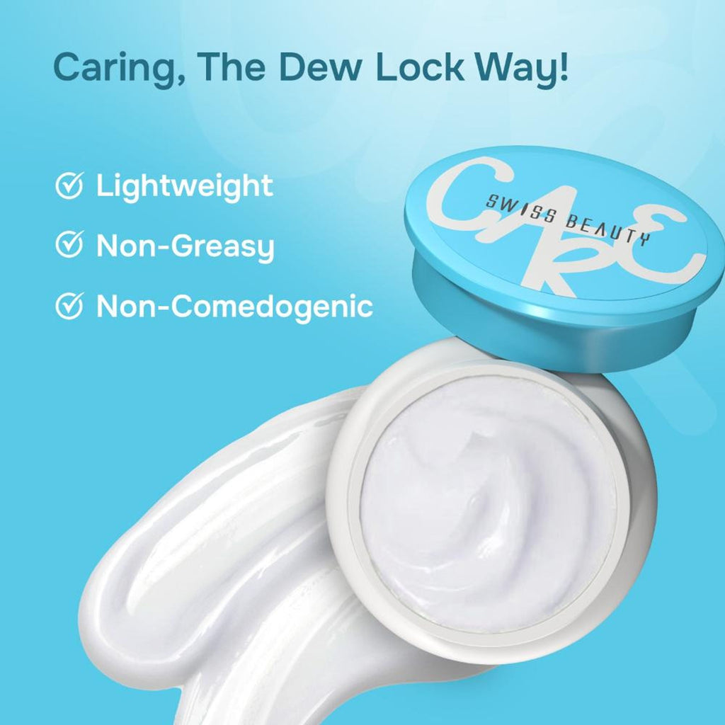 Swiss Beauty Care Dew Lock Day Cream With SPF 15+++ - 2% Aqua Neo & 2% Blueberry Extract