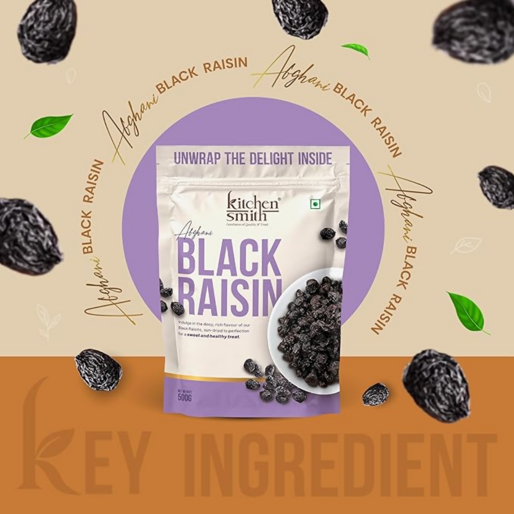 Kitchen Smith Afghani Seedless Black Raisin