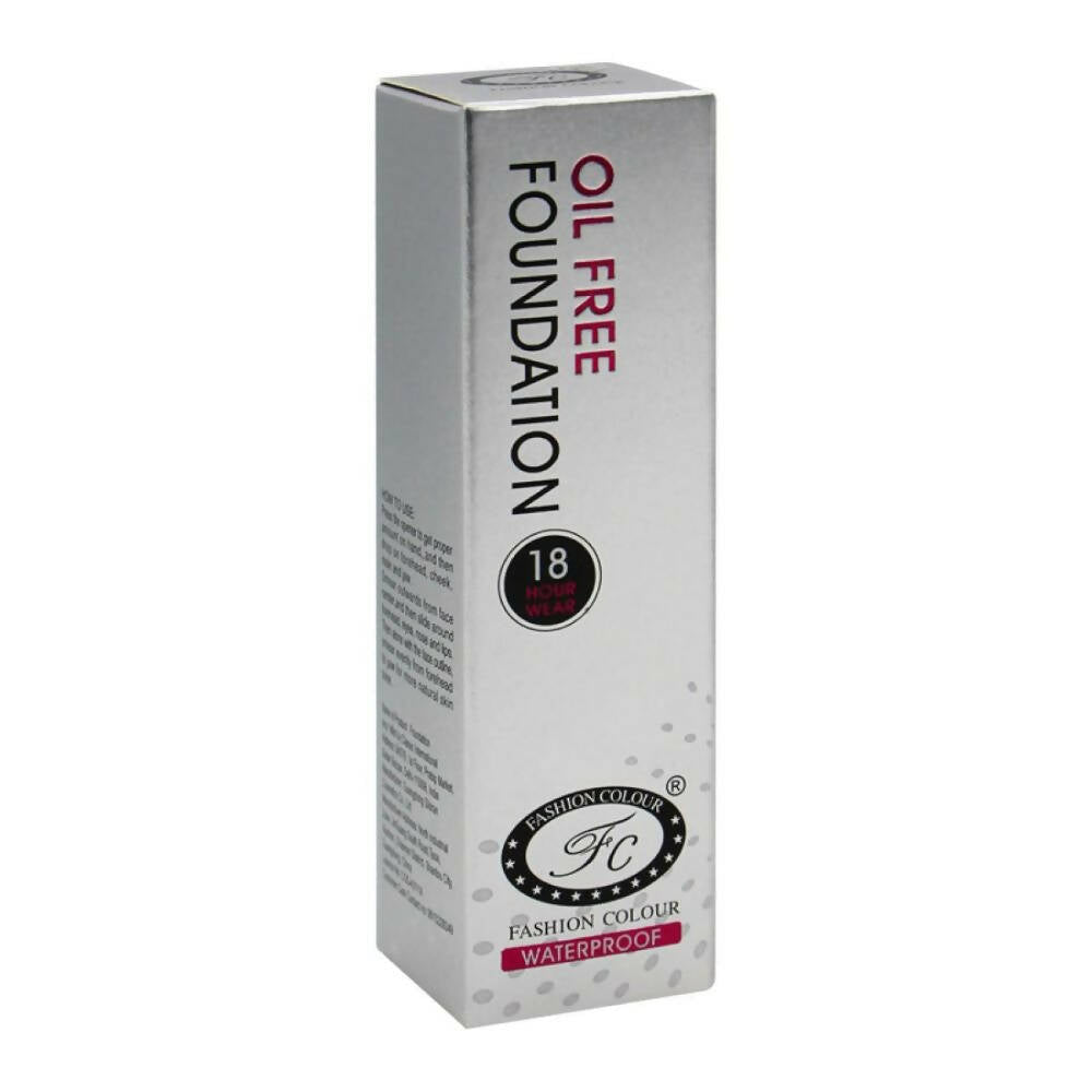 Fashion Colour Oil Free Waterproof Foundation-03 Golden Beige (Medium Skin Tone)