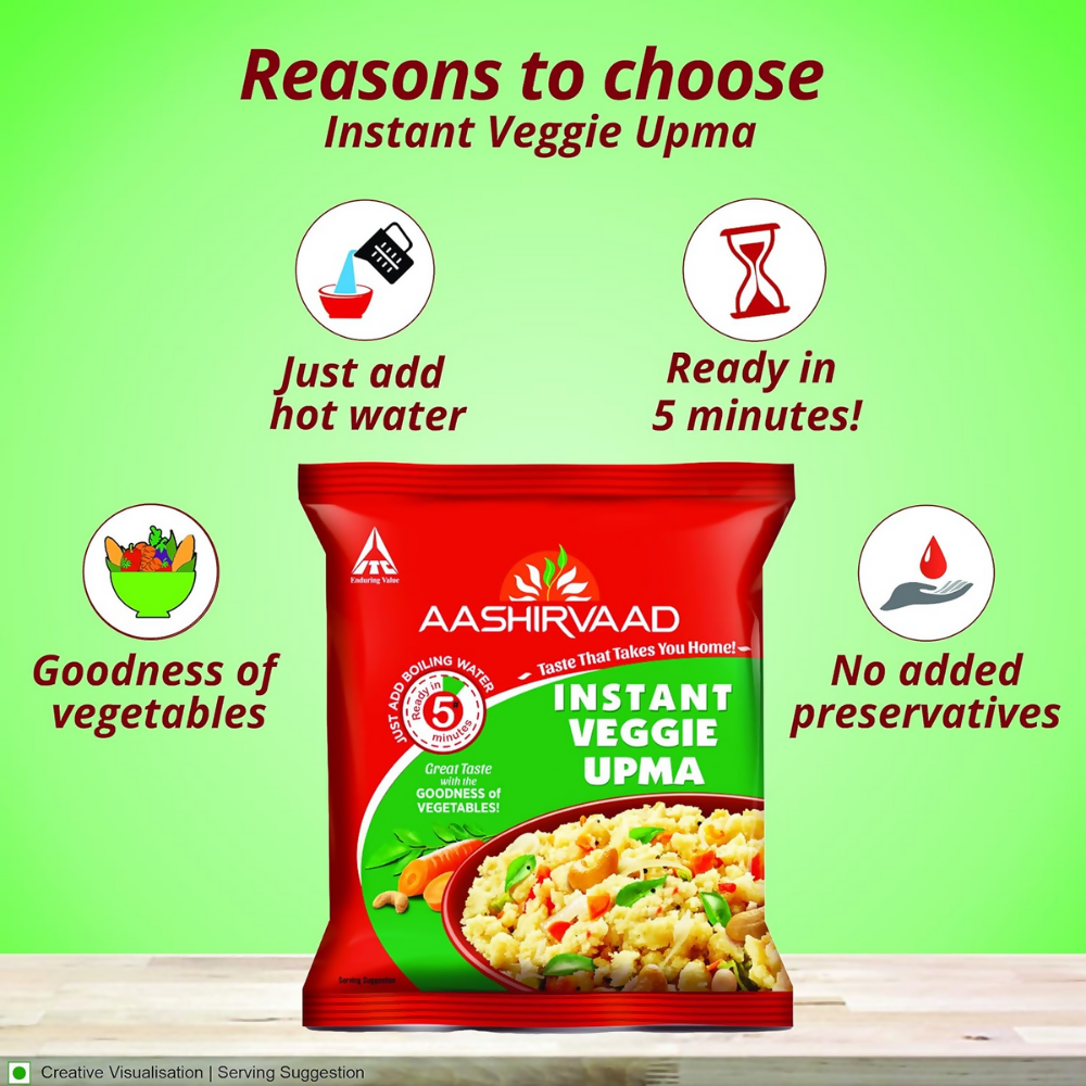 Aashirvaad Instant Veggie Upma
