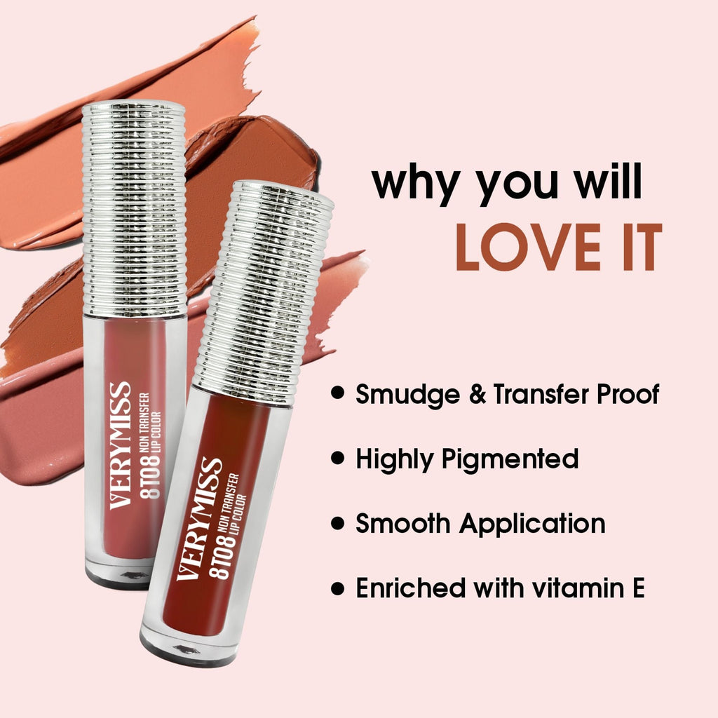 VERYMISS 8 To 8 Non Transfer Lip Color - 410 Red Ochre