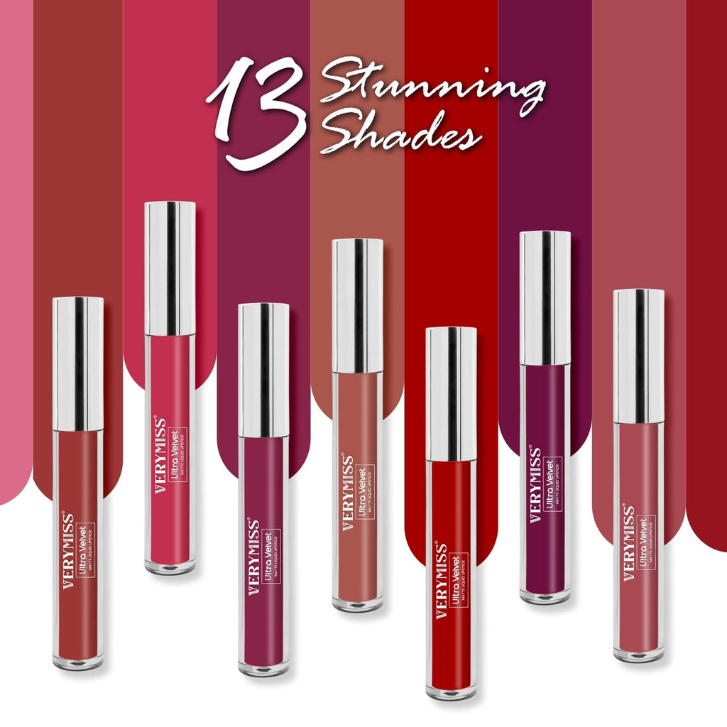 VERYMISS Ultra Velvet Matte Liquid Lipstick - 211 Cerise Pink