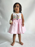 ArthLife Blue Rainbow Kingdom Party Wear Dress