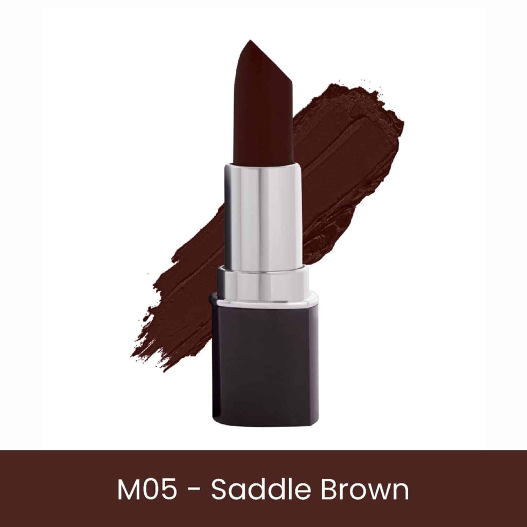 VERYMISS Matte & Satin Lipstick - M05 Saddle Brown