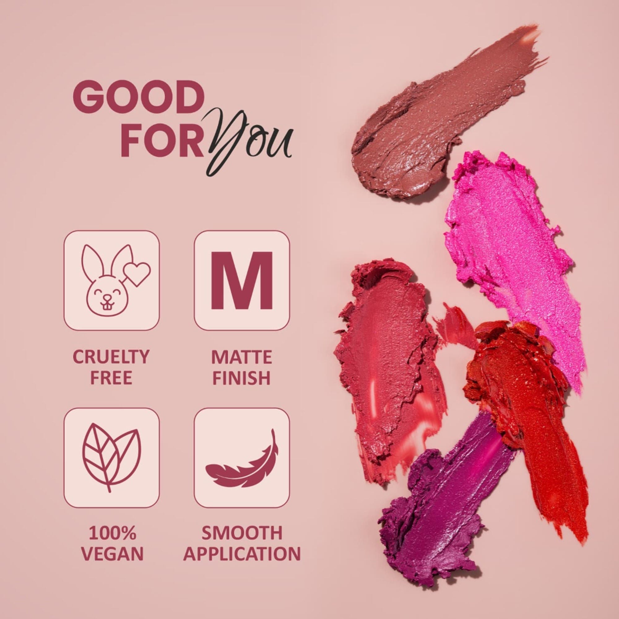 VERYMISS Matte & Satin Lipstick - S22 Passion
