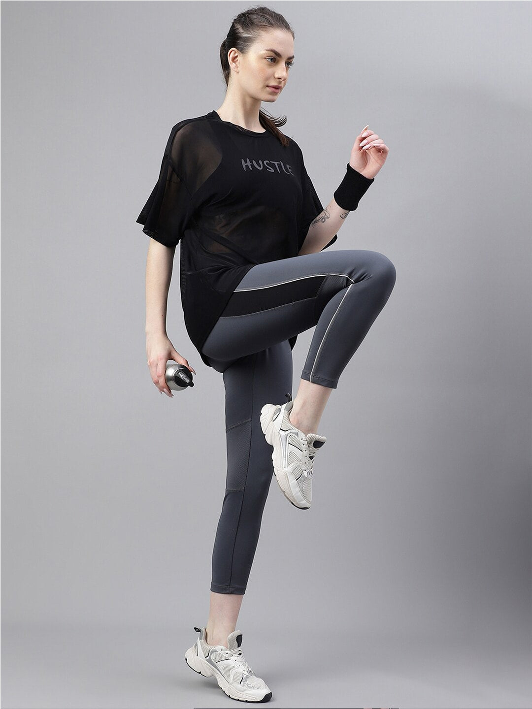 MKH Typography Printed Relaxed Fit Dri-FIT T-shirt