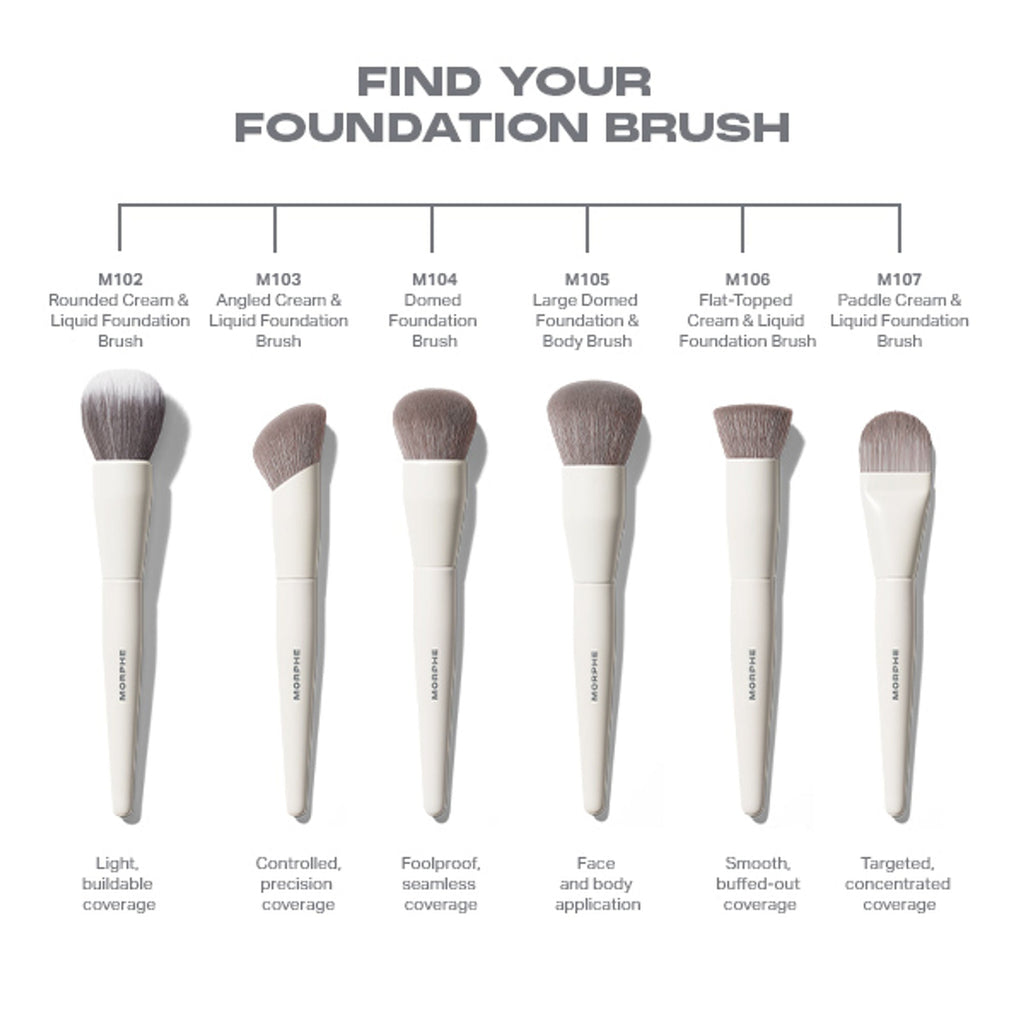 MORPHE M107 Paddle Cream & Liquid Foundation Brush