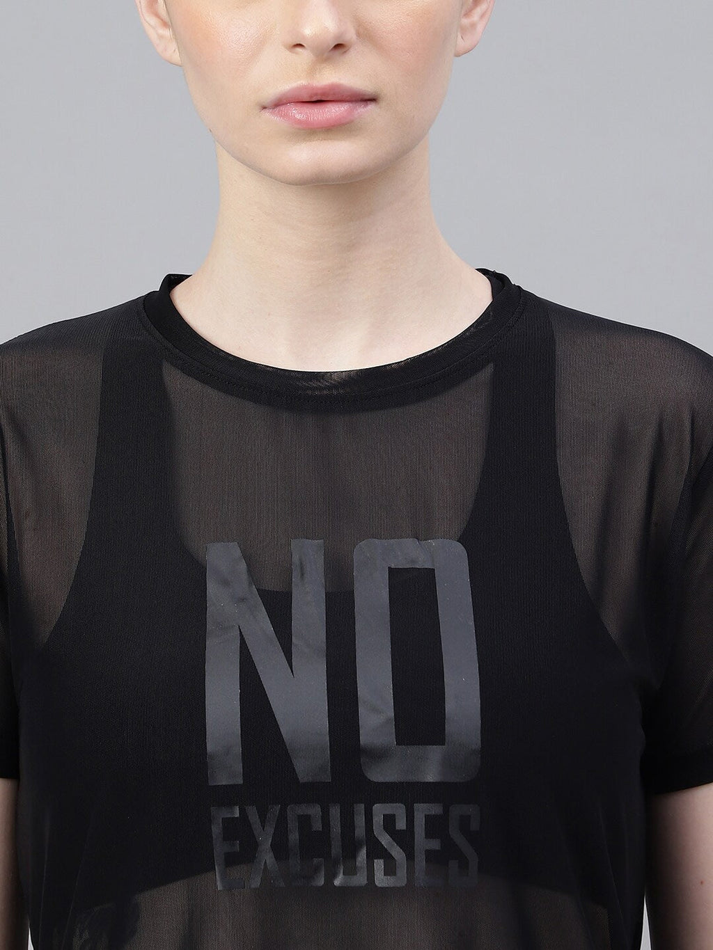 MKH Typography Printed Drop-Shoulder Sleeves Dri-FIT T-shirt