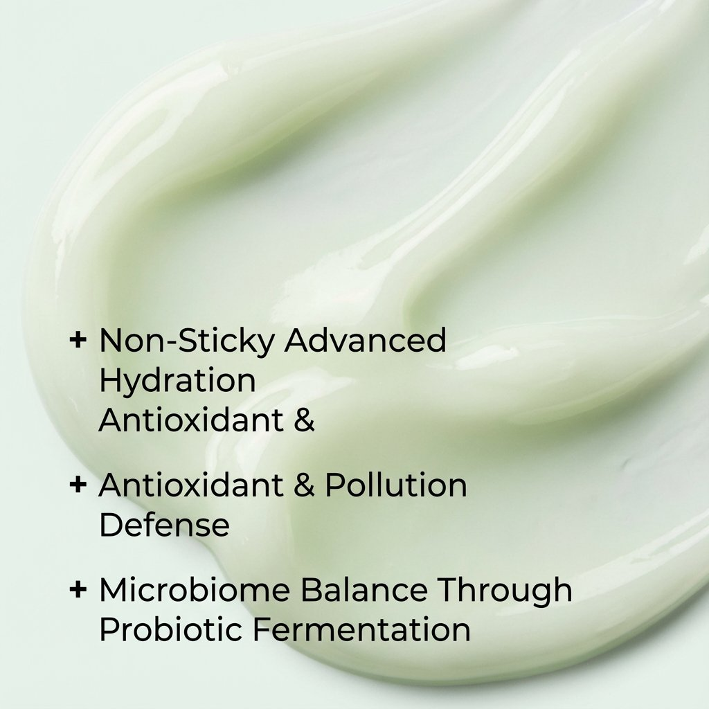 VedicDerm Green Tea Matcha Gel Moisturiser with Squalene and Niacinamide