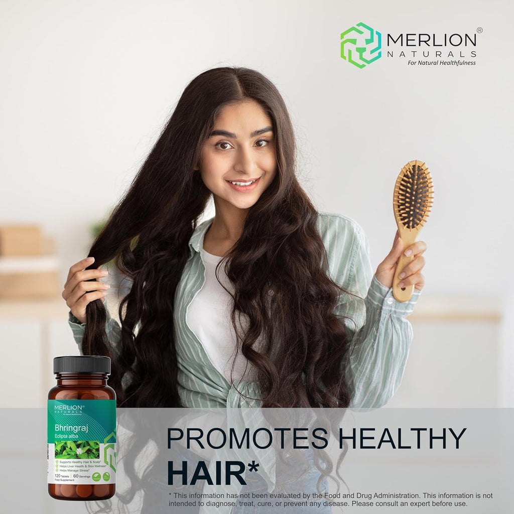 Merlion Naturals Bhringraj 500mg Tablets