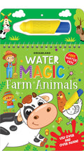 Dreamland Water Magic Farm Animals- With Water Pen - Use Over and Over Again : Children Drawing, Painting & Colouring Spiral Binding