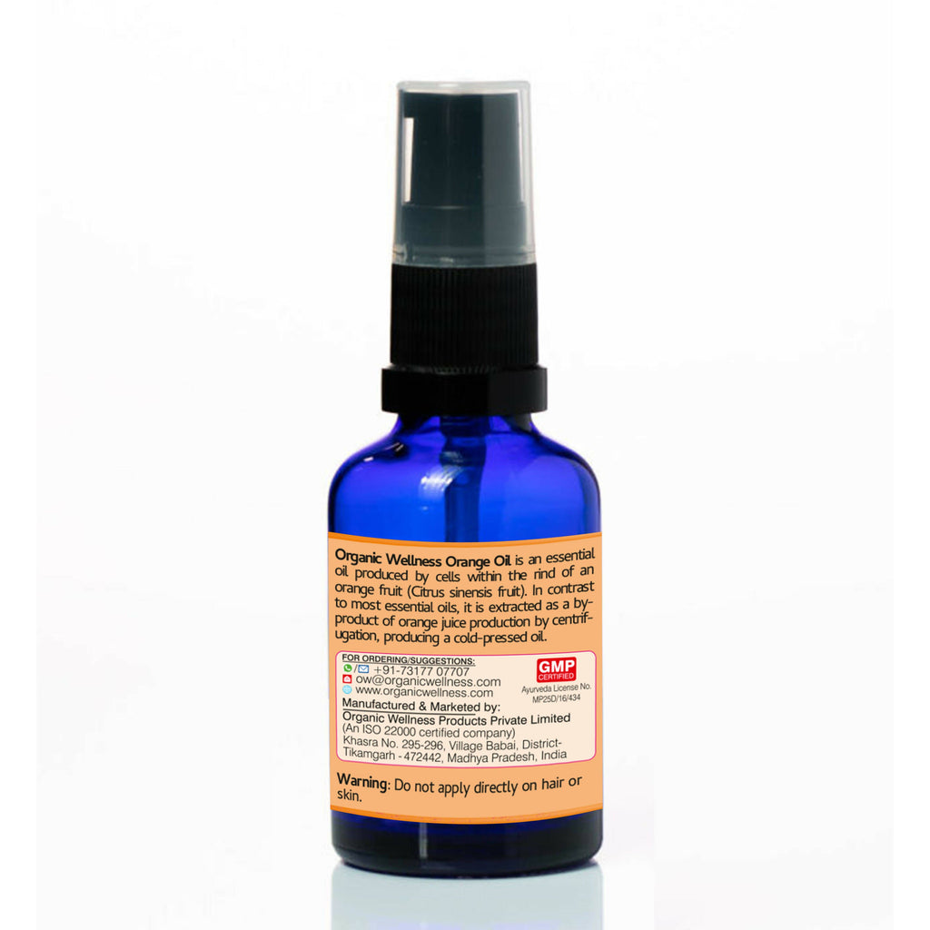 Organic Wellness Orange Essential Oil