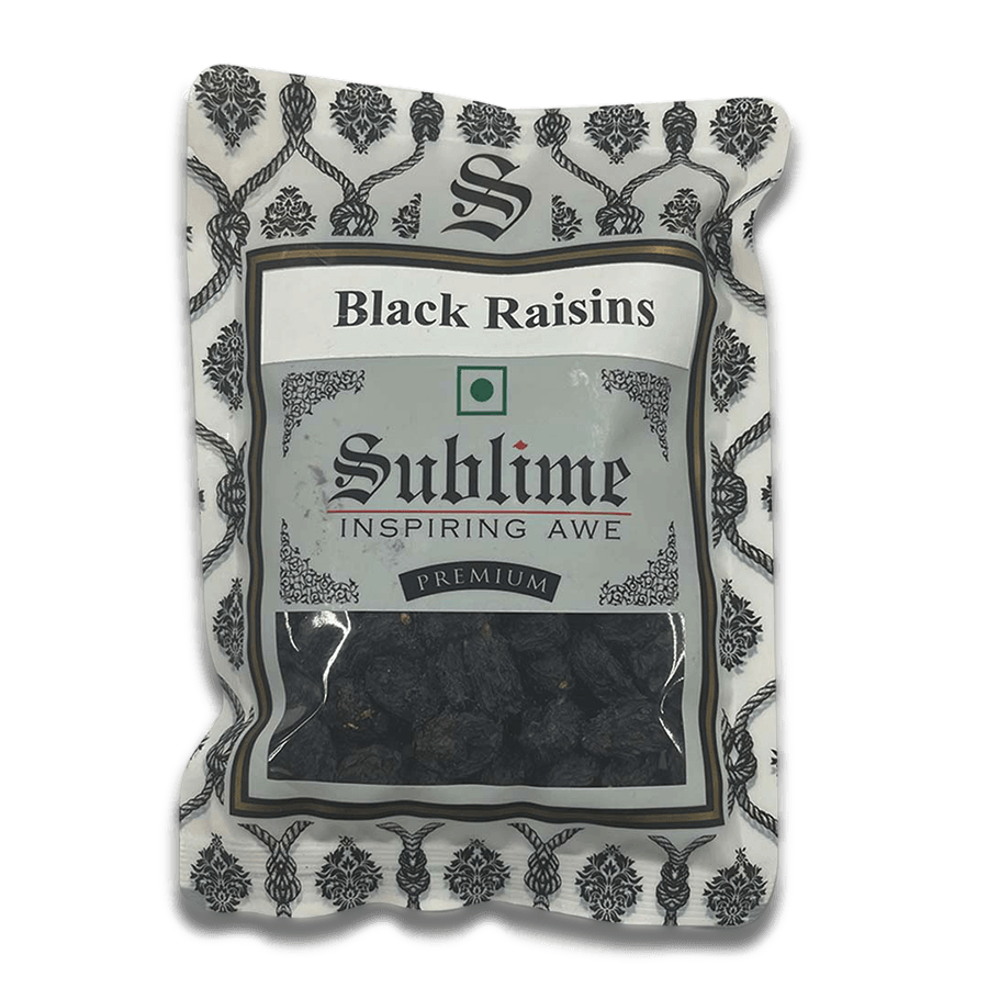 Sublime Inspiring Awe Black Raisins