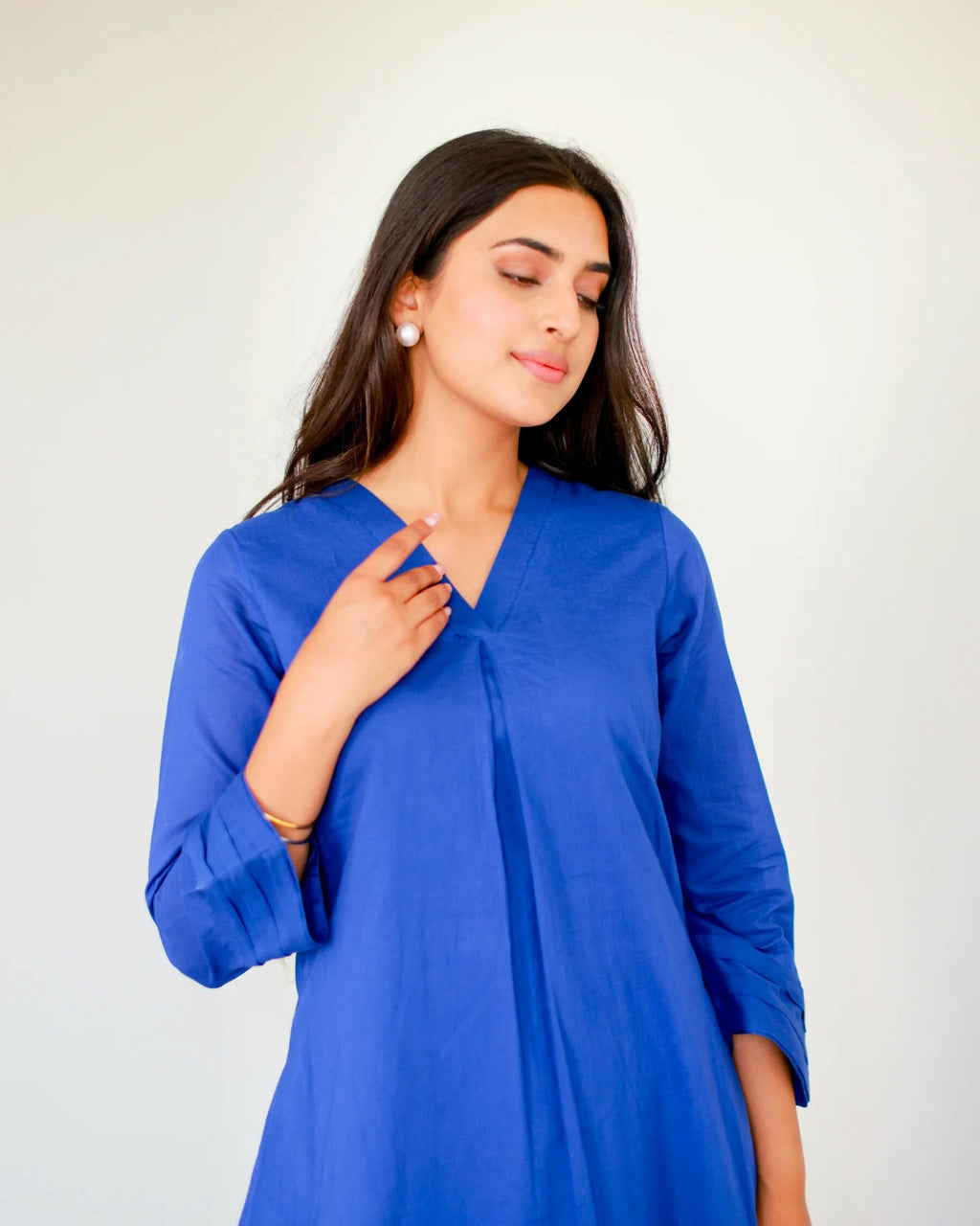 Aayaa Designer Pure Cotton 2 Piece Set Kurti & Set