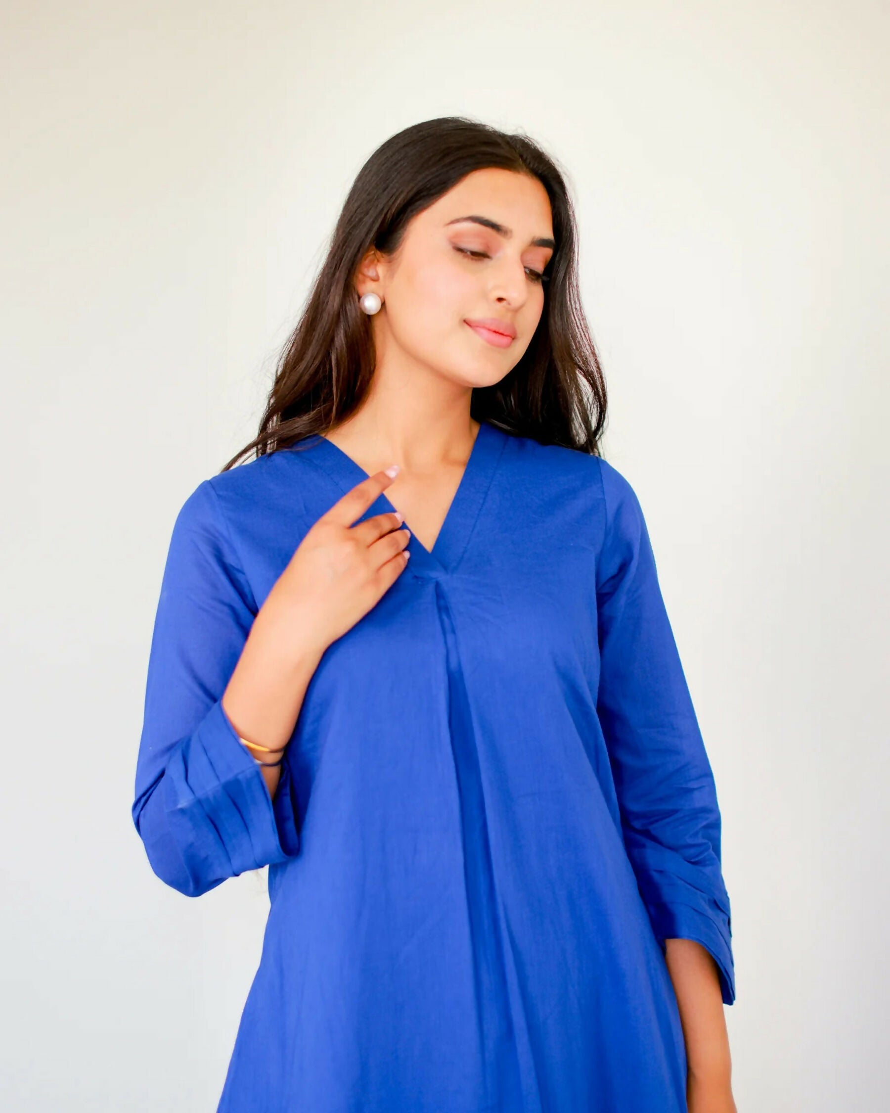 Aayaa Designer Pure Cotton 2 Piece Set Kurti & Set