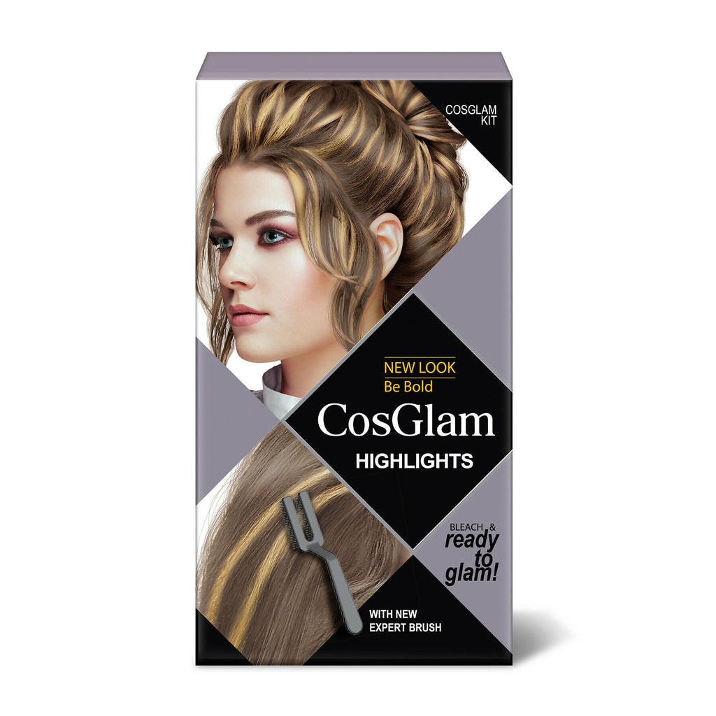 Cosglam Hair Highlights Colour for Men & Women - Hair Highlighter White