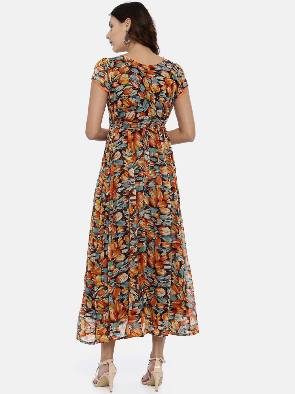 Souchii Assorted Printed Fit and Flare Kurta Dress