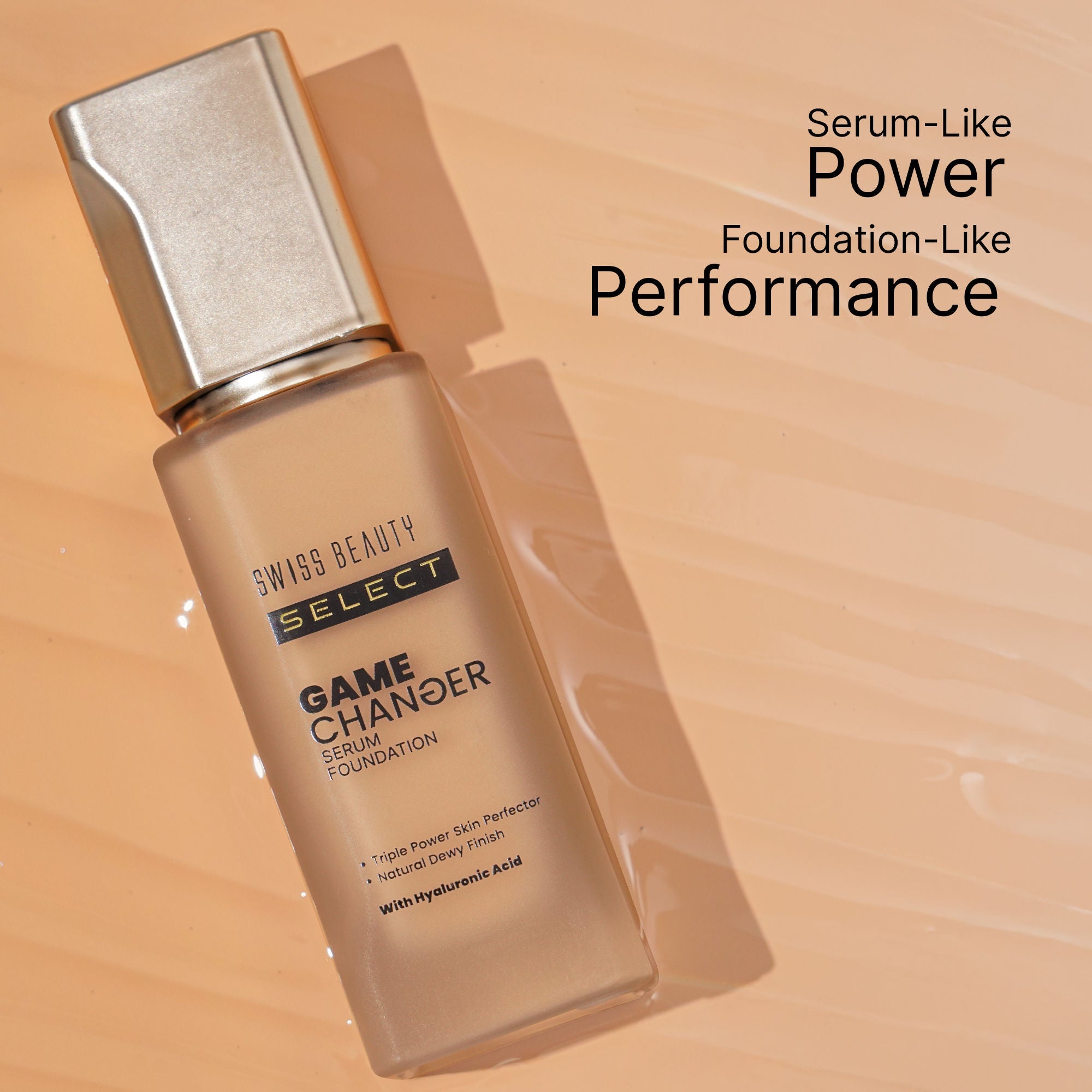 Swiss Beauty Select Game Changer Serum Foundation - Creamy Vanilla