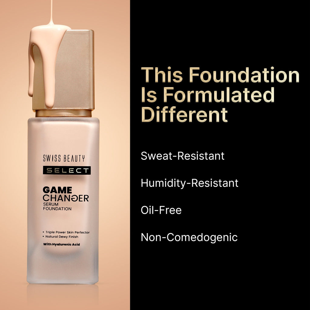 Swiss Beauty Select Game Changer Serum Foundation - Creamy Vanilla