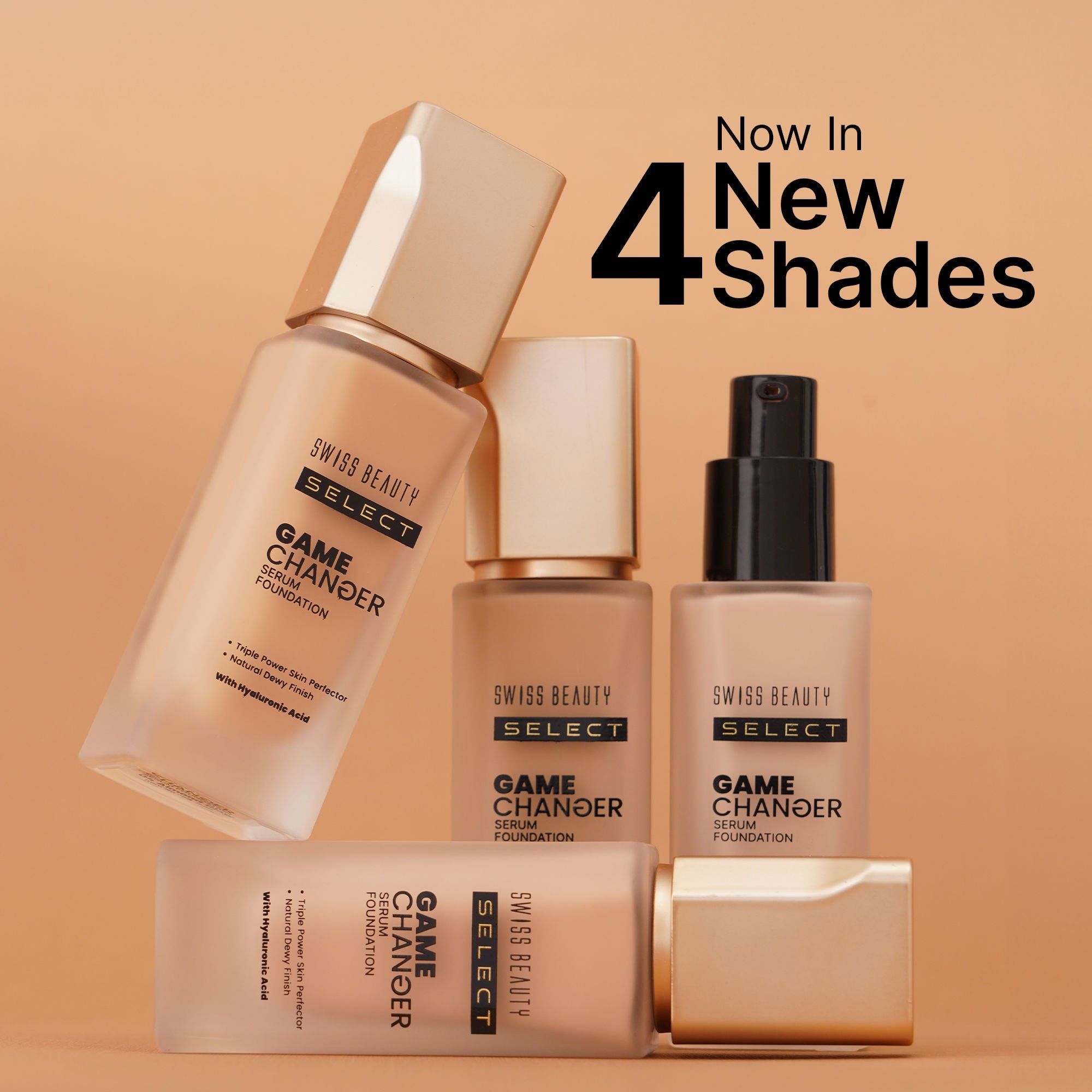 Swiss Beauty Select Game Changer Serum Foundation - Nude Creme
