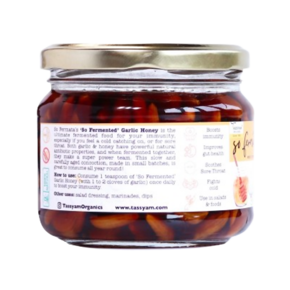 Tassyam Organics Fermented Garlic Honey