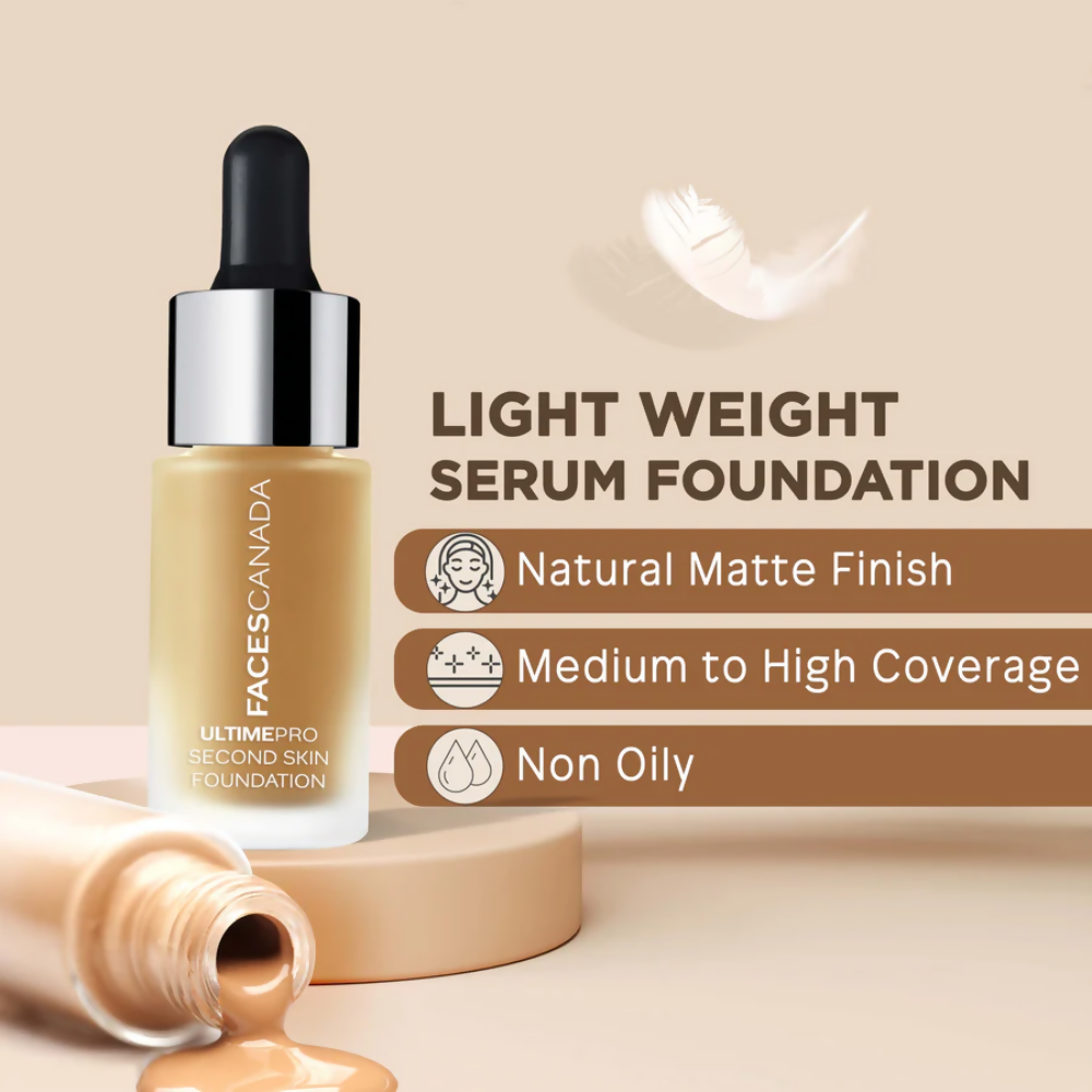 Faces Canada Ultime Pro Second Skin Foundation - Honey Beige 031