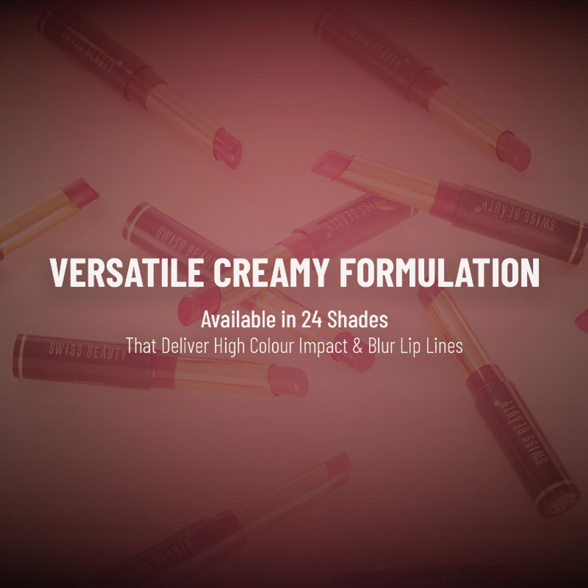 Swiss Beauty Non-Transfer Matte Lipstick - 14 Pop Red