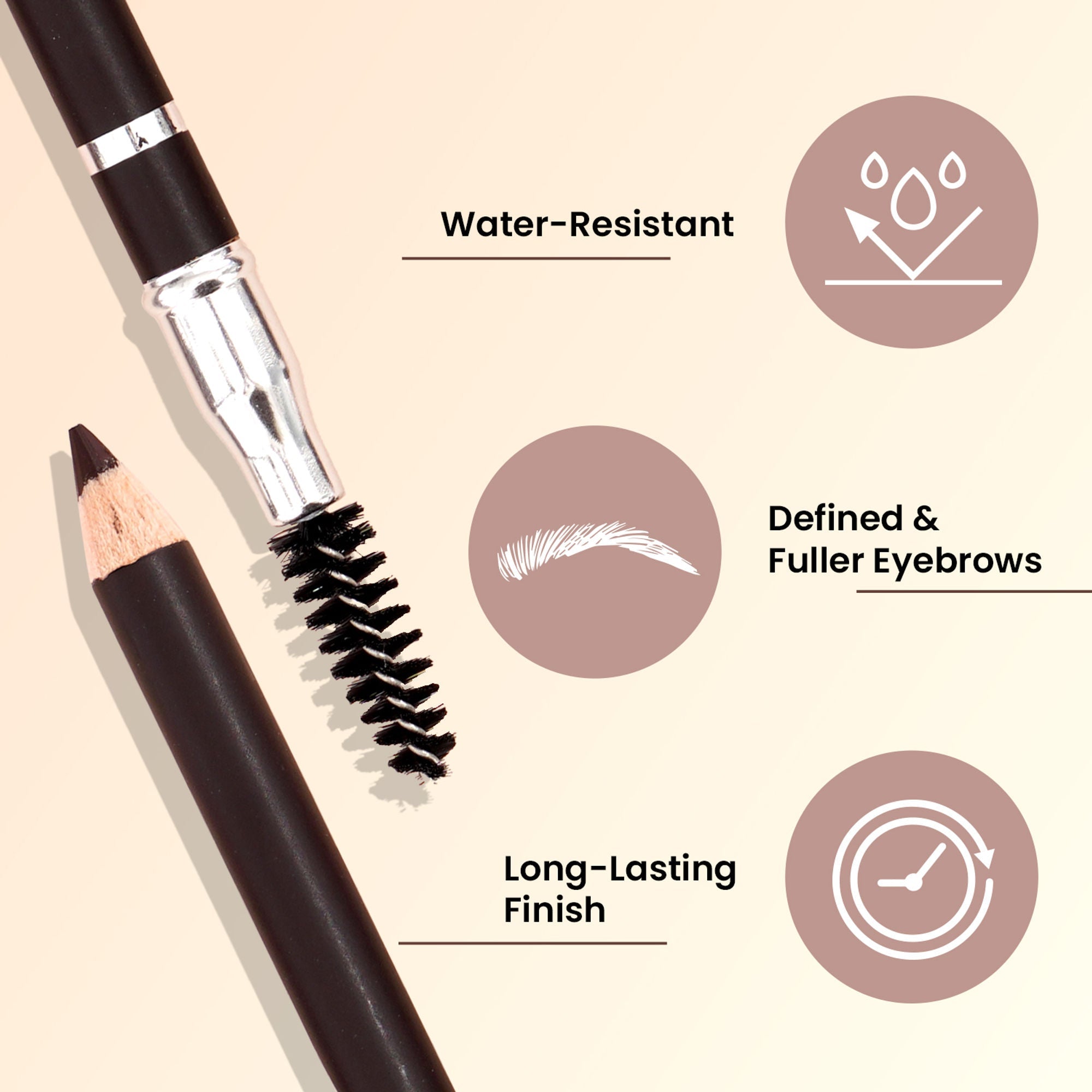 Swiss Beauty Brow Definer Pencil - 04 Black