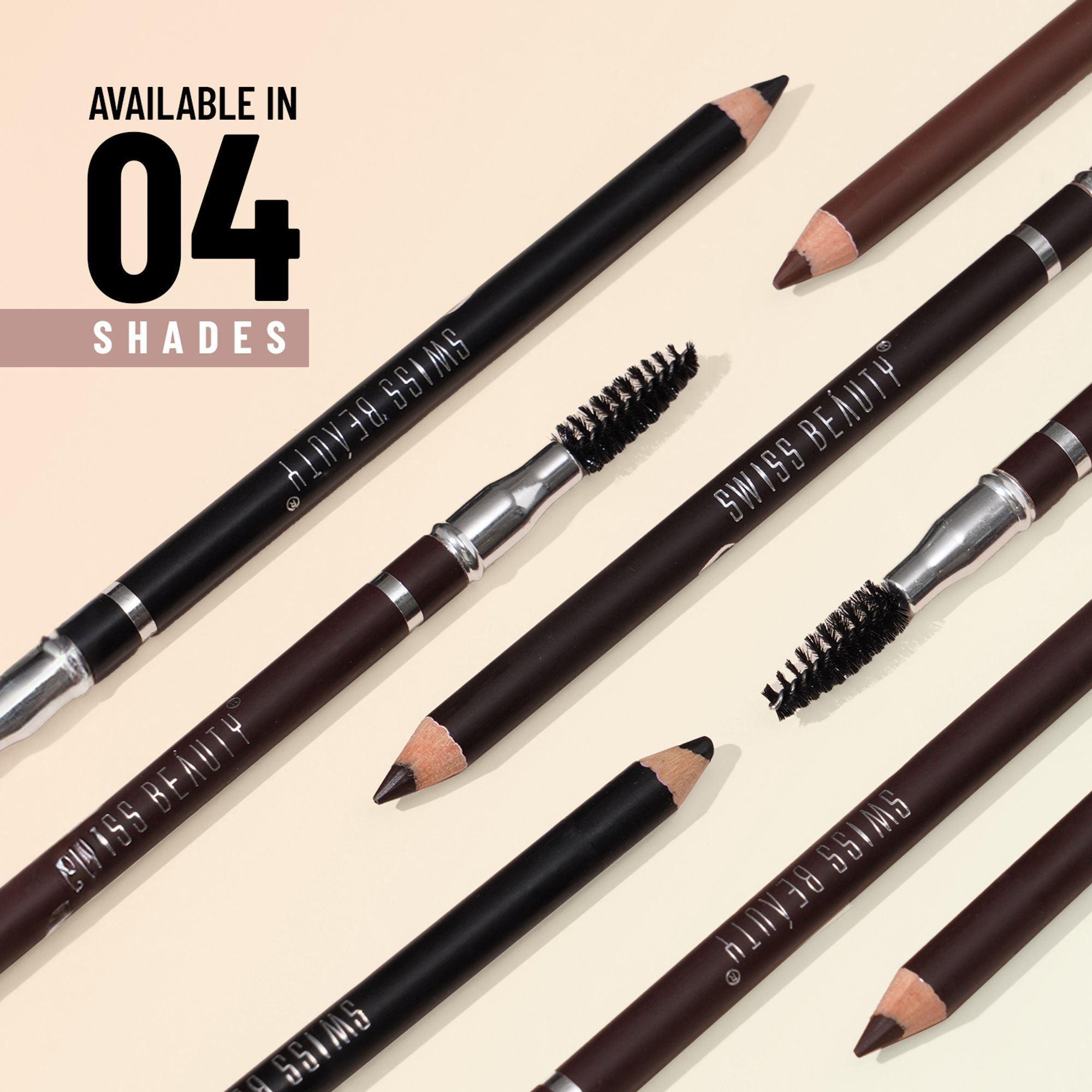 Swiss Beauty Brow Definer Pencil - 01 Chestnut