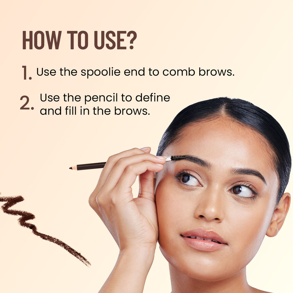Swiss Beauty Brow Definer Pencil - 01 Chestnut
