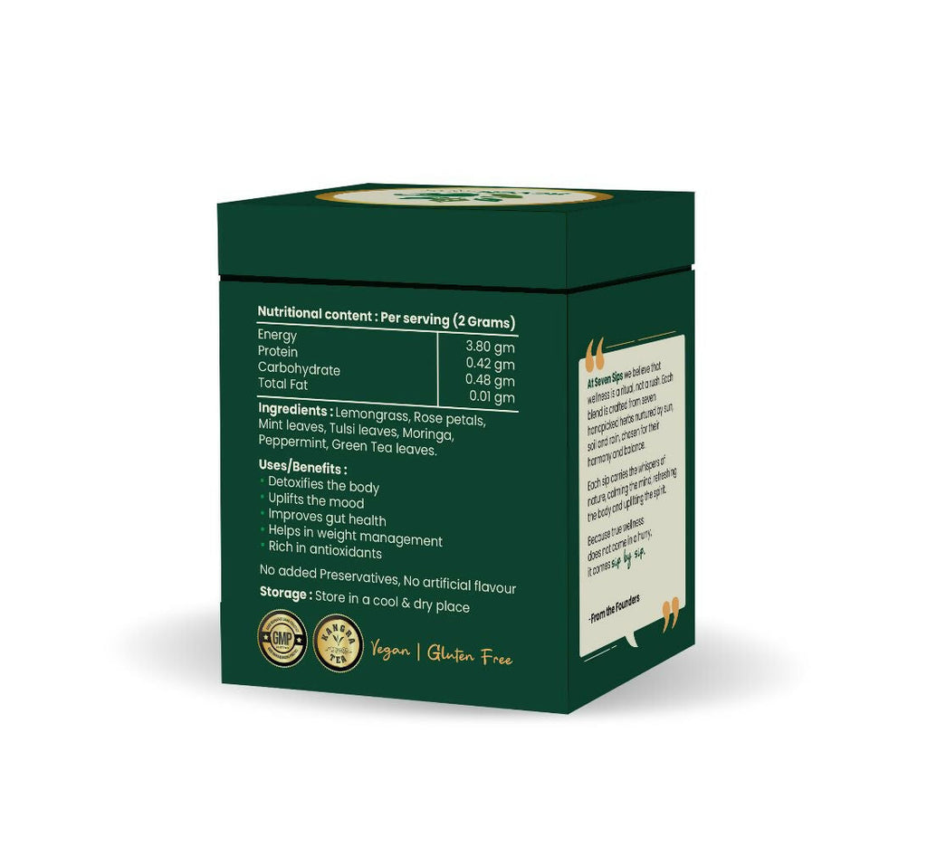 Ventin Organics Seven Sips Complete Care Herbal Tea