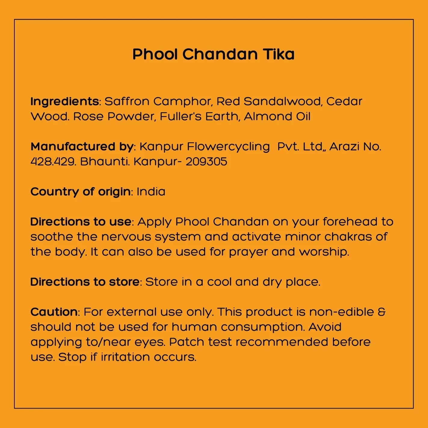 Phool Chandan Tika