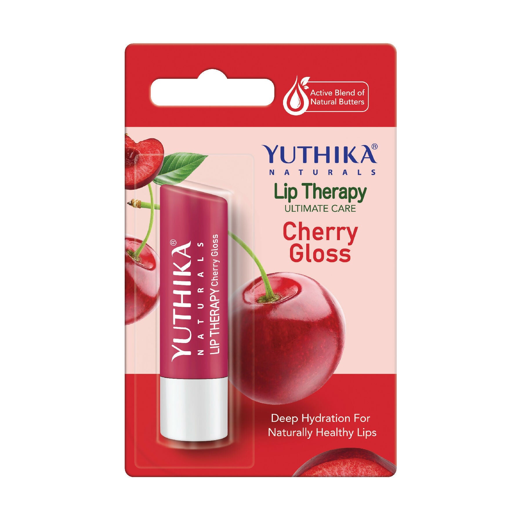 Yuthika Moisturizing Lip Balm – Cherry Gloss