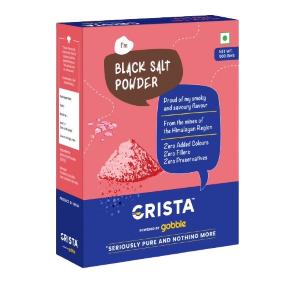 Crista Spices Black Salt Powder
