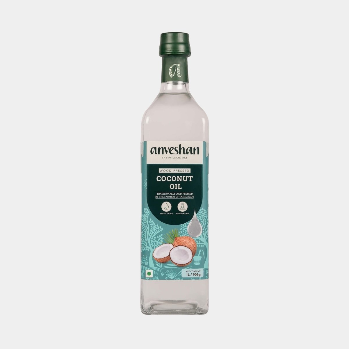 Anveshan Wood Pressed Coconut Oil