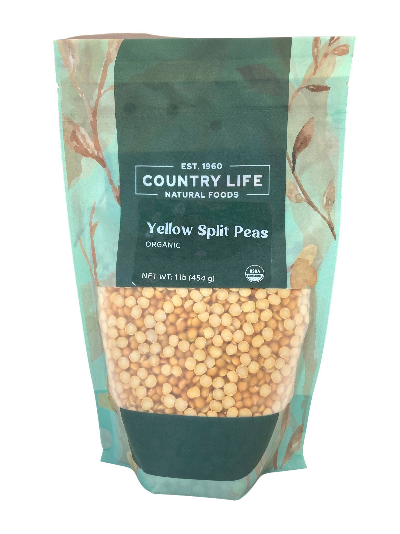 Peas, Yellow, Organic, Split