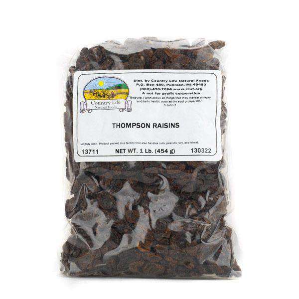 Raisins, Thompson