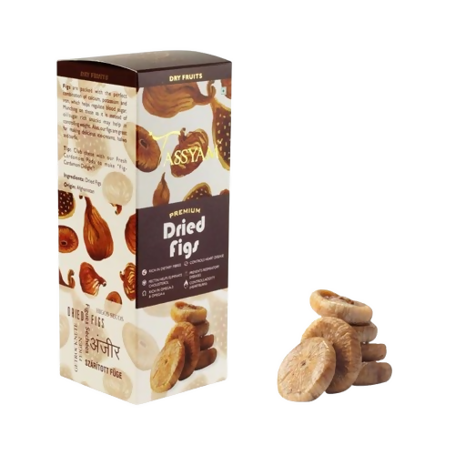 Tassyam Organics Premium Dried Figs - Box