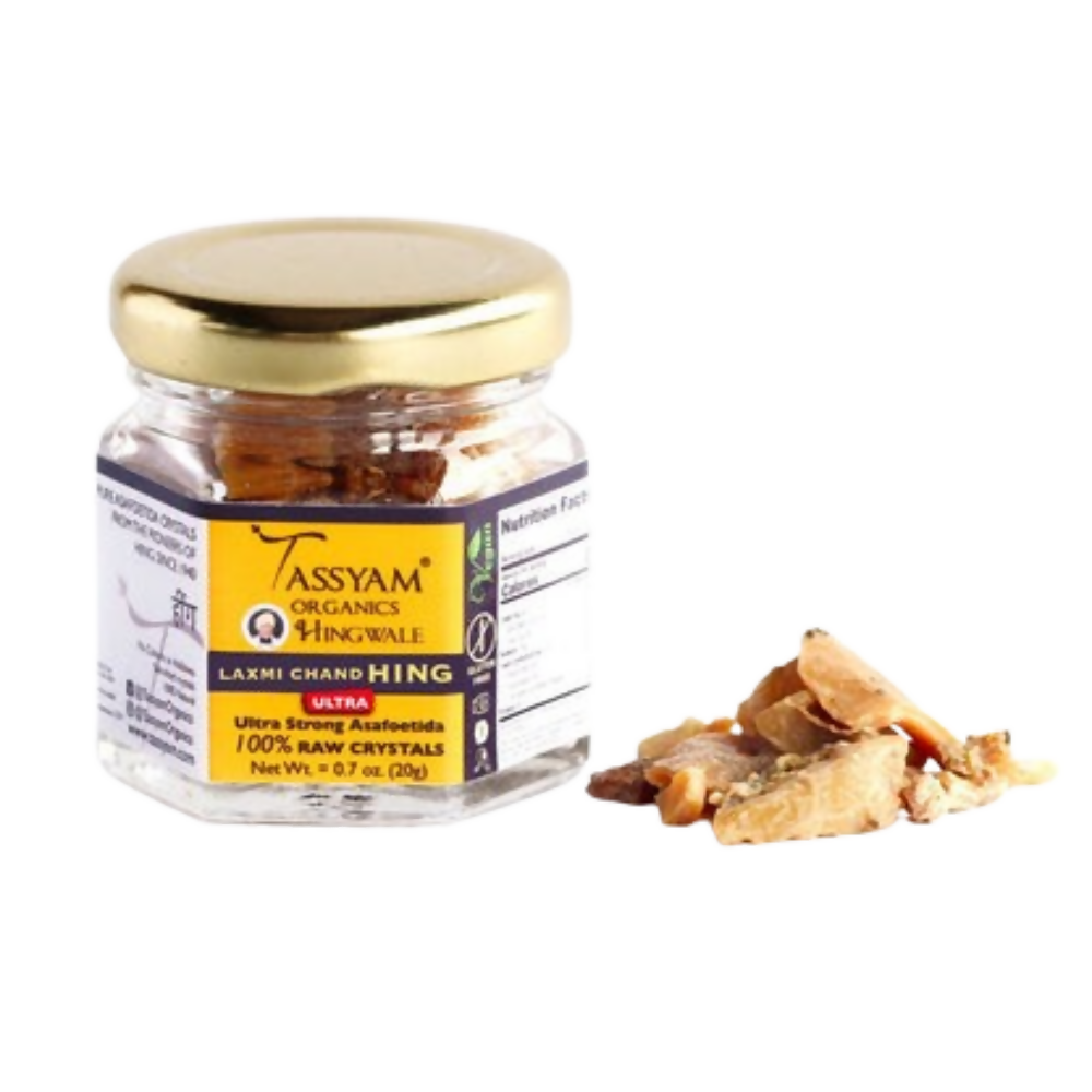 Tassyam Organics Laxmi Chand ULTRA Raw Hing Crystals