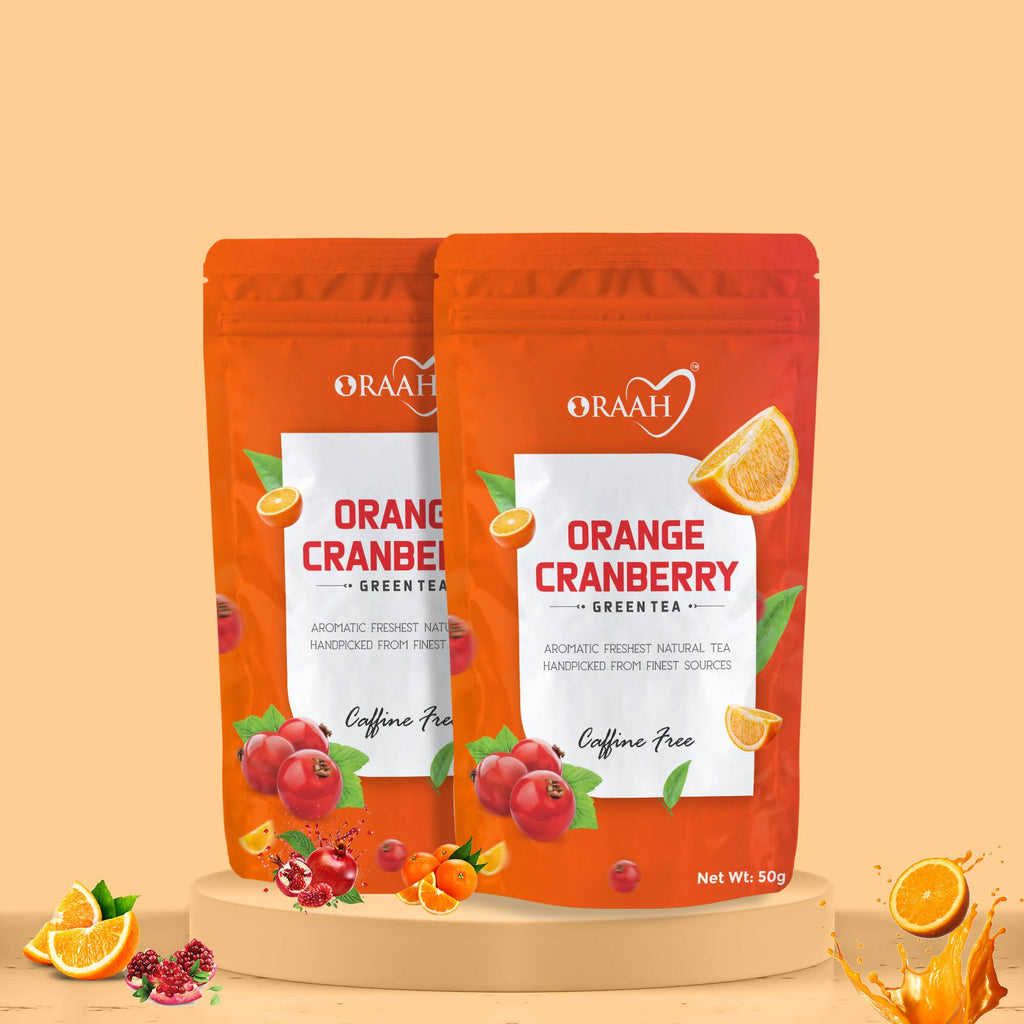 Oraah Cranberry Orange Green Tea