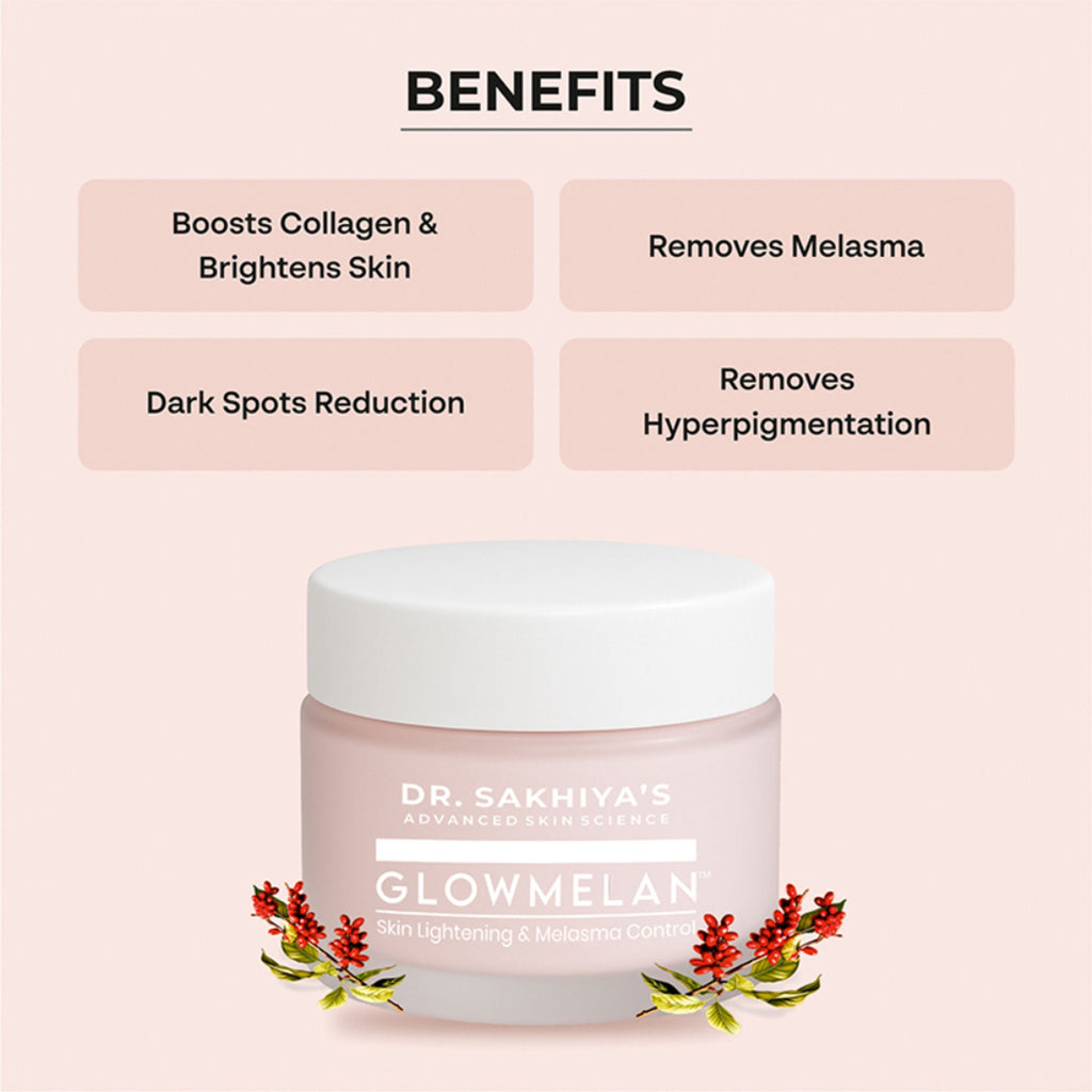 Dr.Sakhiya Glowmelan Brightening & Depigmentation Gel Cream
