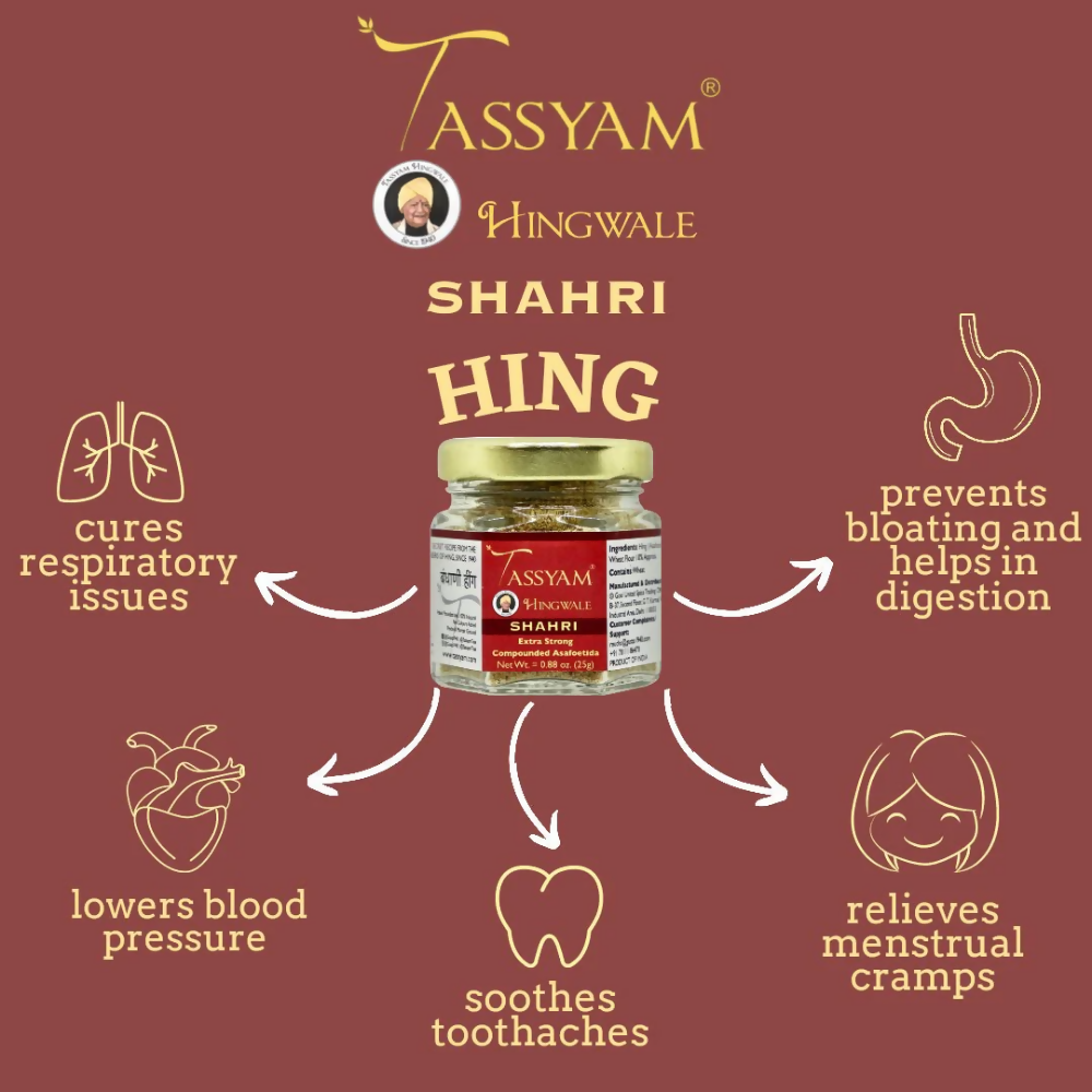 Tassyam Organics Extra Strong Shahri Hing