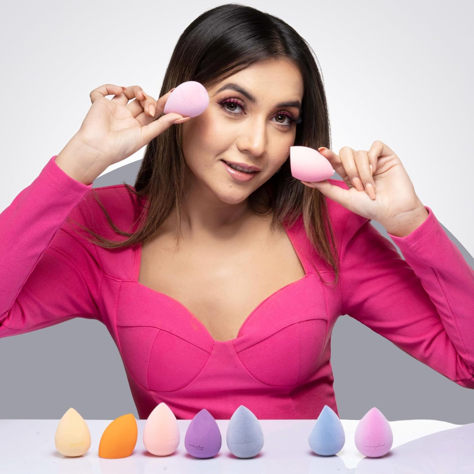 London Prime Precision Beauty Blender - Orange ( Formerly London Pride Cosmetics )