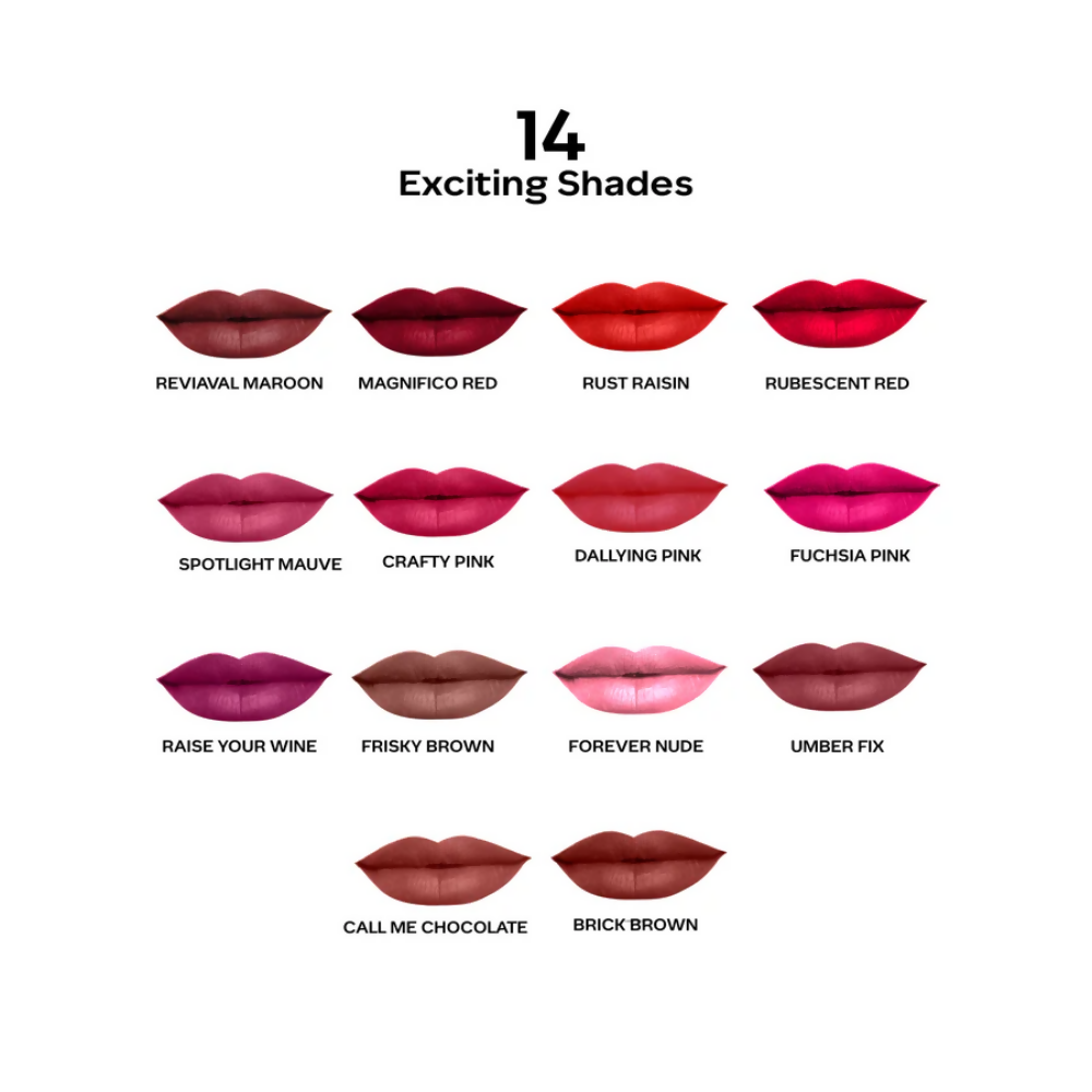 Faces Canada Comfy Matte Pro Liquid Lipstick - Dallying Pink 12