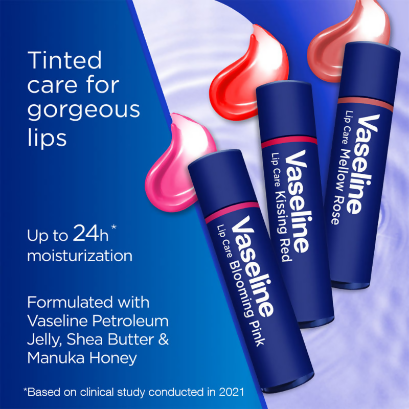 Vaseline Lip Care Colour + Care Tinted Lip Balm Stick - Kissing Red